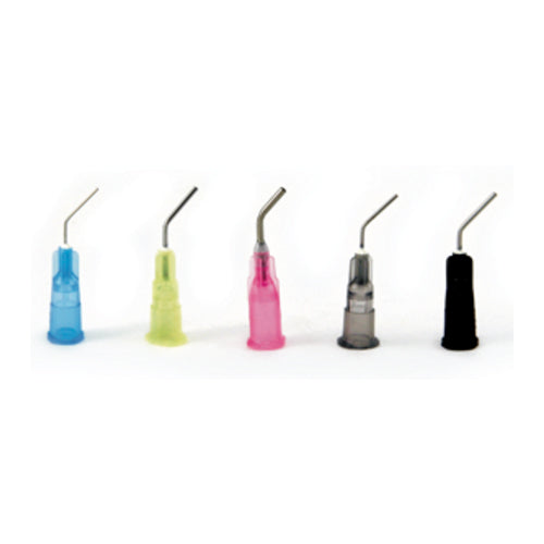 Quala Q-1229 Pre-Bent Dispensing Dental Applicator Tips 19 Gauge Black 100/Pk Quala Q-1229 Pre-Bent Dispensing Dental Applicator Tips 19 Gauge Black 100/Pk